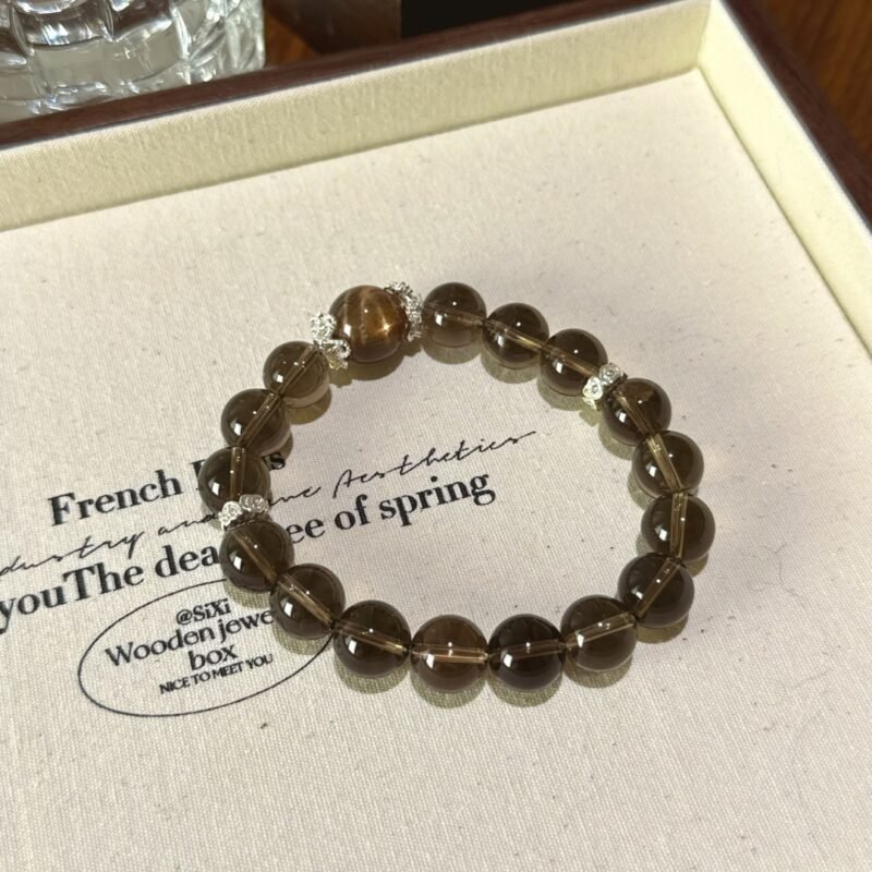 Gold Bone Dry Tea Crystal Strings